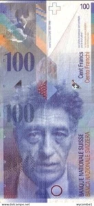 SUIZA - 2004 Billete de 100 francos Raggenblas y Roth aUNC/EF - Imagen 1 de 2