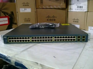 Cisco WS-C3560G-48TS-S 48 Port Managed Ethernet Switch 90 Day's wrnty RL time. - Picture 1 of 4