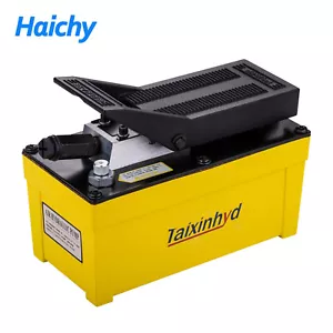 Hydraulic Pump Air Hydraulic Foot Pump Aluminum Tank 98 Cu.in 10000 PSI - Picture 1 of 8