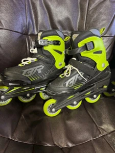 Bladerunner Phoenix Green Black Skates Unisex Adults 5-8 - Picture 1 of 5