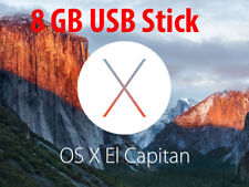 macOS 10.11 El Capitan Mac OS Boot USB 2.0 Stick 8GB Neuinstallation Update Reco