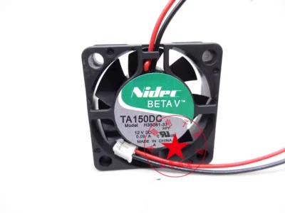 1PC NIDEC 4CM H35081-33 4015 12V 0.09A silent 1U server chassis cooling fan - Image 1 of 2