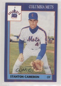 1990 Grand Slam Columbia Mets Stanton Cameron #25