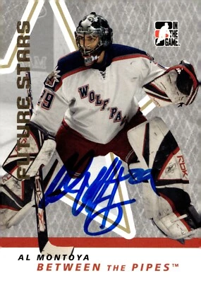 Al Montoya - Signed 2006-07 In The Game Between The Pipes Card #1 - Image 1 of 2