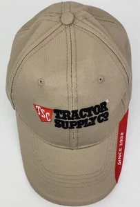 Tractor Supply Co Patch verstellbare Mütze / Kappe beige. - Bild 1 von 3