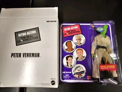 Mattel Retro Action The Real Ghostbusters Peter Venkman Citizen Ghost SDCC 2010 Foto 1 de 4