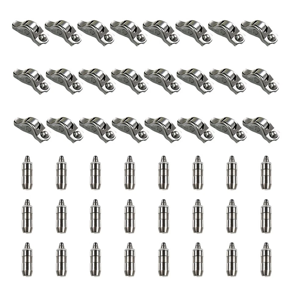 48X Valve Lifter & Rocker Arm Kit for 2005-14 Ford Lincoln Mercury 5.4L 4.6L 6.8 - Imagem 1 de 4