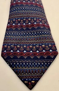 Authentic Hermes Paris 100% silk made in France tie - Picture 1 of 4