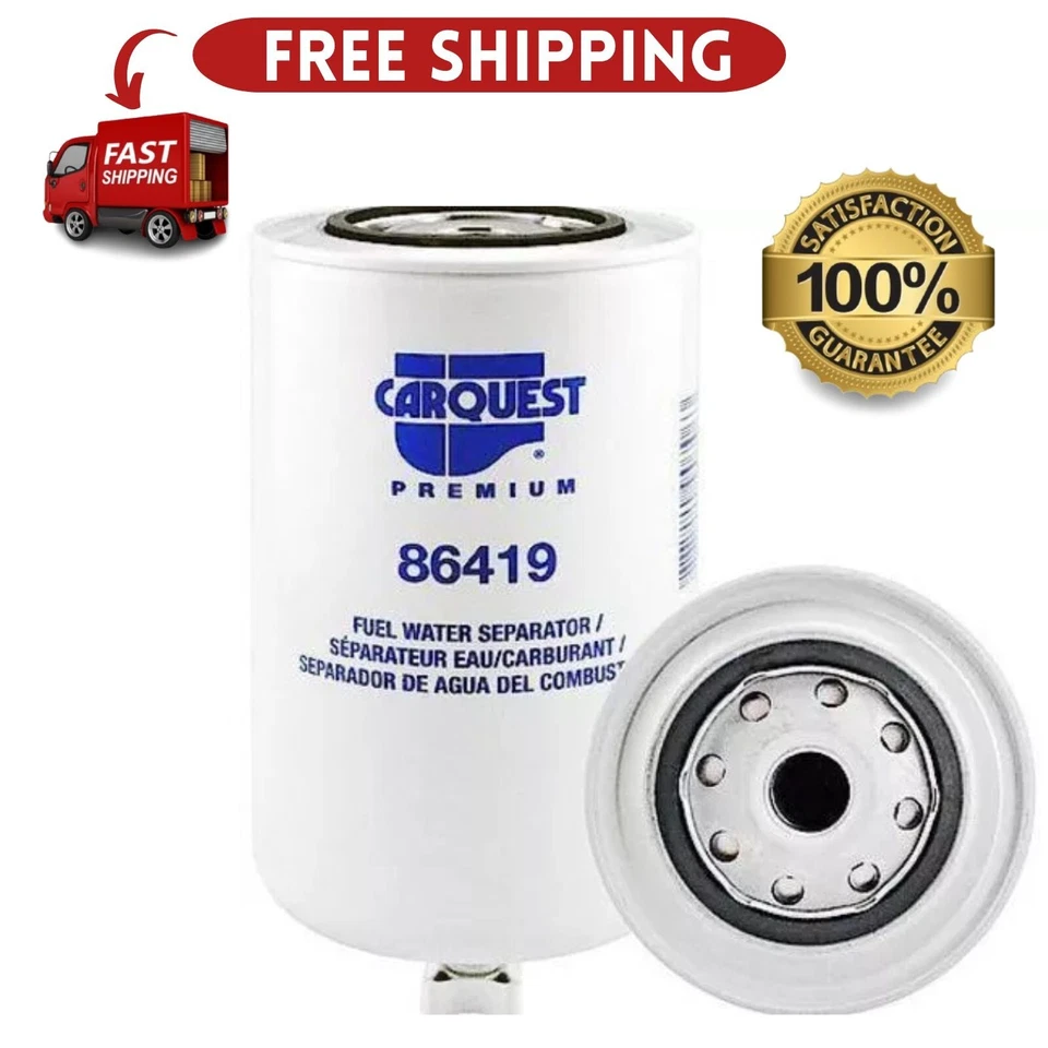 Separador de combustible/agua CARQUEST Premium para Mack DM giratorio con drenaje 86419 Foto 1 de 1