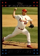 2007 TOPPS #337 JASON ISRINGHAUSEN ST. LOUIS CARDINALS