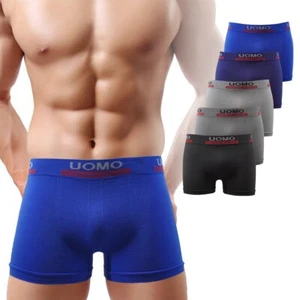 Calzoncillos Calzoncillos Calzoncillos Hombre Ropa Interior Retro Pantalones Cortos 3/6/12er - Imagen 1 de 6