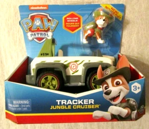 Nickelodeon PAW PATROL TRACKER JUNGLE CRUISER With Figure ~ NIP ~ Tracker  - Picture 1 of 2