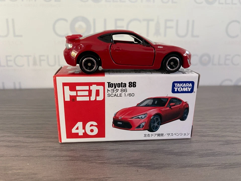 TAKARA TOMY - #46 - TOYOTA 86 - ROJO - 1:60 - COCHE FUNDIDO A PRESIÓN *SIN USAR, EN CAJA*🔥 Foto 1 de 1