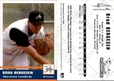 Brad Bergesen 2005 Grandstand Aberdeen Ironbirds #NNO Card *AutographDen*