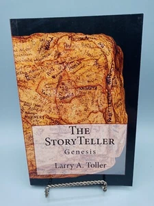 The Storyteller: Genesis by Larry A. Toller (English) Paperback Book - Signed - Imagen 1 de 9