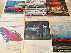 6 anuncios de carros Buick de colección de revistas - Imagen 1 de 4