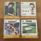 4 NINTENDO FAMICOM NES DISK SYSTEM GAME Lot Extras Japan Untested Othello