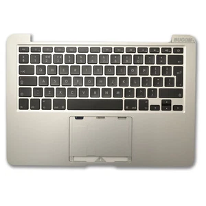 Topcase wrist rest with keyboard for MacBook Pro 13" Retina A1502 2013 2014 UK - Picture 1 of 3
