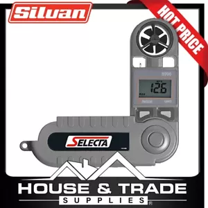 Silvan Selecta Wind Meter Humidity Delta T Handheld Avoid Spray Drift 118-486 - Picture 1 of 3