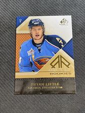 2007-08 UD SP GAME USED BRYAN LITTLE AUTHENTIC ROOKIE GOLD #ed 26/50 CORNER