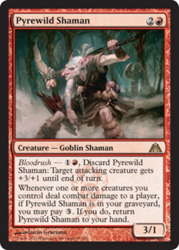 4x Pyrewild Shaman ~ Moderately Played Dragon's Maze MTG Magic x4 4 UltimateMTG  - Image 1 of 1
