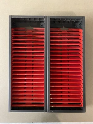 Lote de 2 estantes de almacenamiento colgantes de CD para lavavajillas vintage Foto 1 de 3