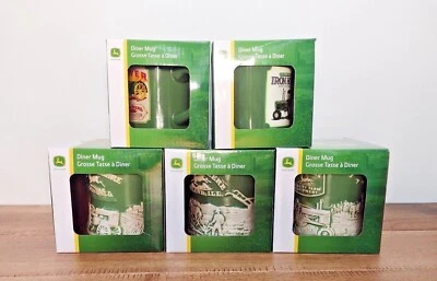 Taza de café John Deere - Taza de comedor clásica John Deere - Gres John Deere Foto 1 de 2
