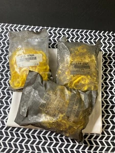 Brady plastic safety chain link yellow 4T631 lot of 3 packs - Picture 1 of 4