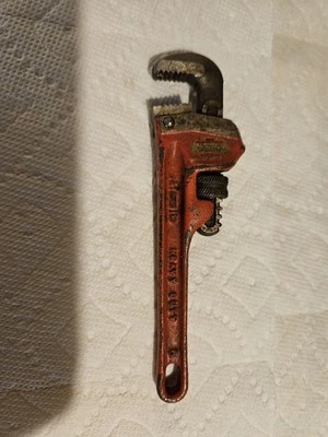 RIDGID Model 6 Heavy-Duty Pipe Wrench 6" - Image 1 of 3