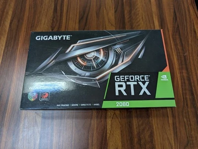 GIGABYTE NVIDIA GeForce RTX 2080 8GB GDDR6 Graphics Card (GV-N2080WF3-8GC) - Image 1 of 4