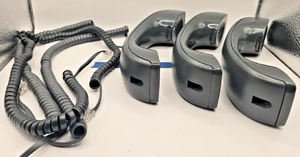 Cisco 7900 IP Phone Handset and Cord Gray x 3 Tested (no phone) - Picture 1 of 5