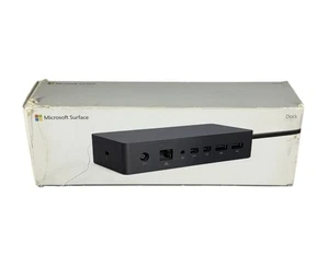 Microsoft Surface Dock PF3-00005 for Pro 3/4 with AC Adapter & Original Box - Picture 1 of 8