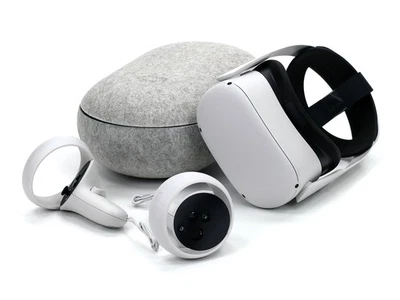 Oculus Meta Quest 2 VR-Brille, 256GB (inkl. Tragetasche und Elite-Riemen) - Bild 1 von 4