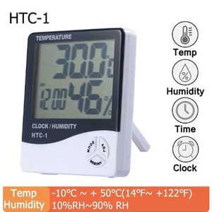 Digital Thermometer and Hygrometer High-Sensitivity Electronic LED Thermometer - Picture 1 of 7