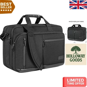 Comfortable Shoulder Laptop Bag - 17.3 Inch, Perfect for Work, School or Travel - Picture 1 of 9