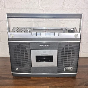 Vintage Sony CF-550A One Point Stereo FM/AM Stereo Cassette (Untested) - Picture 1 of 9