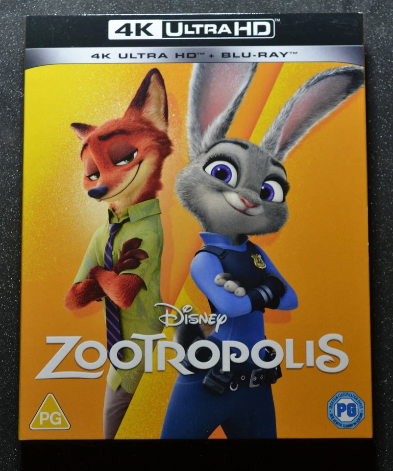 New & Sealed Zootropolis 4K UHD + Blu-ray + Slip Cover - Image 1 of 4