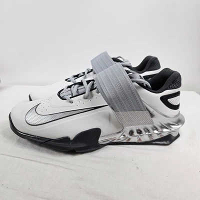 Nike Hombres Talla 9.5 Savaleos Zapatos de Levantamiento de Pesas Metálicos Plateados FZ8664-001 Foto 1 de 4