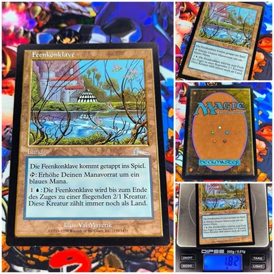 MTG Faerie Conclave 🇩🇪 NM Magic TCG Urzas Saga 1999 Vintage Uncommon OG Land - Bild 1 von 4