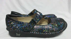 Algeria Paloma Rave on the Nile MultiColor Shimmer Mary Jane Comfort  W/40 EUC - Photo 1 sur 10