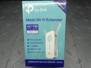 TP-LINK AC1750 Wi-Fi Range Extender RE450 New - Zdjęcie 1 z 6