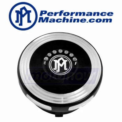 Performance Machine Merc Gas Cap With LED Fuel Light for 1997-2017 Harley oq Foto 1 de 4