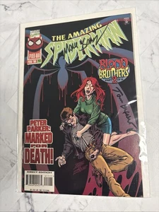 Amazing Spider-Man #411 - 2X FIRMATO MARK BAGLEY & TOM DeFALCO (Marvel 1996) - Foto 1 di 10