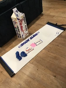 BODY SOLUTIONS SKATING LATERAL MOTION TRAINER TRAINING SLIDE BOARD 66"X24" mit Box - Bild 1 von 10