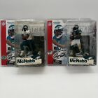 (2) Figurines articulées Donovan McNabb Eagles Series 4 NFL McFarlane avec variante neuve