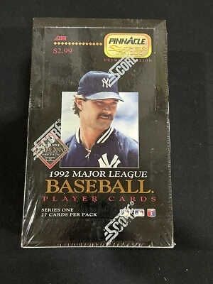 1992 Pinnacle Super Pack Series 1 Factory Sealed Wax Box Manny Ramirez Rookie RC - Image 1 of 4