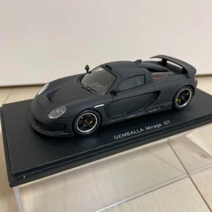 Modellino auto Spark 1/43 Porsche Gemballa Mirage GT nero opaco - Foto 1 di 10