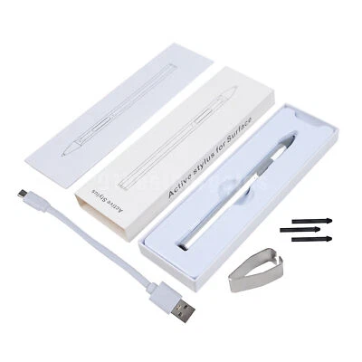 For Microsoft Surface Pro 7/6/5/4 Active Stylus Magnetic Smart Rechargeable Pen - Image 1 of 4