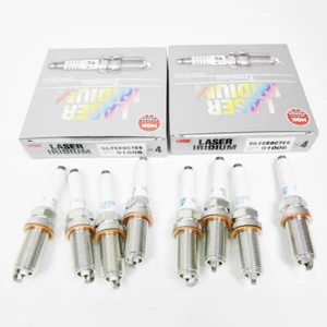 NGK SILFER8C7ES 91006 Iridium Spark Plugs For Audi RS6 RS7 S6 S7 C7 S8 D4 4.0T - Picture 1 of 7
