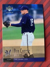 2001 Upper Deck Evolution Ben Sheets Milwaukee Brewers #50 Rookie Card RC